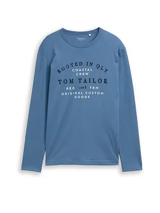 TOM TAILOR | Langarmshirt | blau